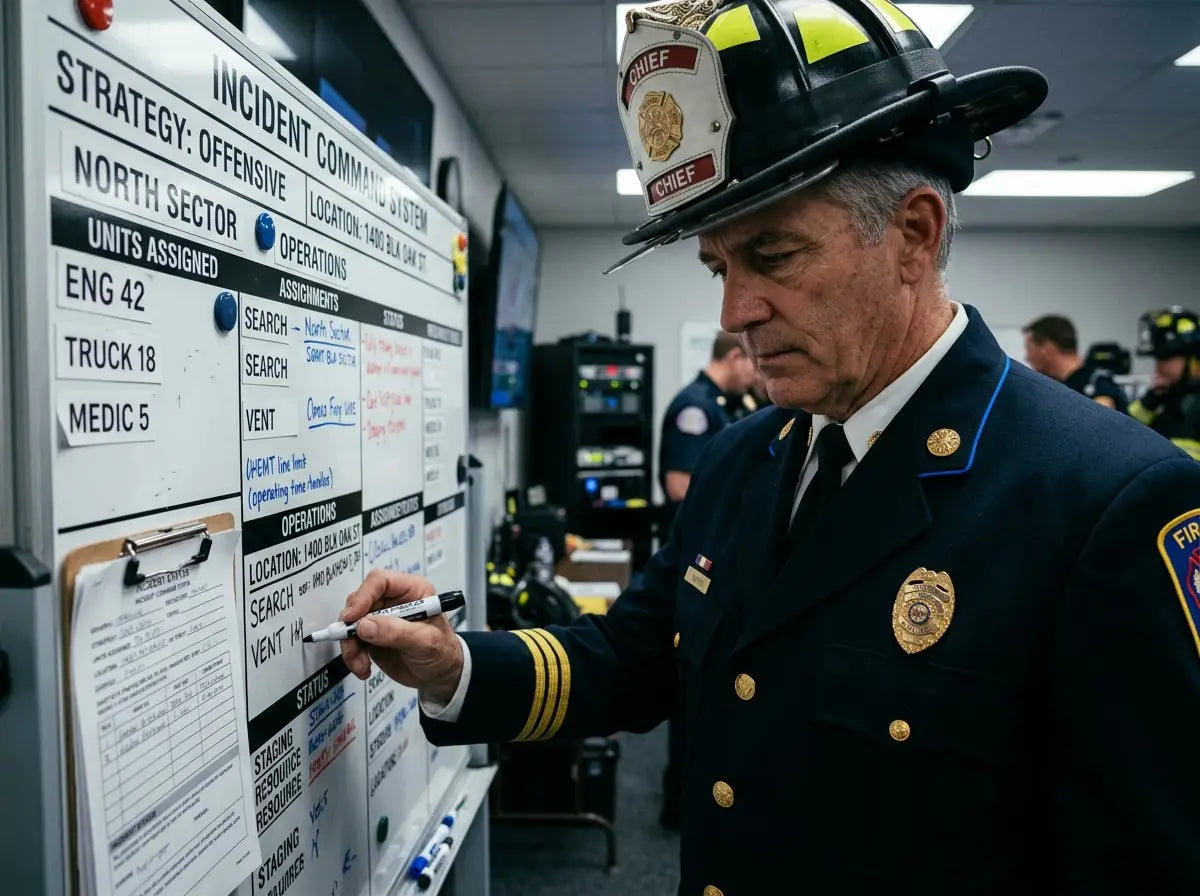 Course in Planning, Organization, Direction and Control for Firefighters Commands