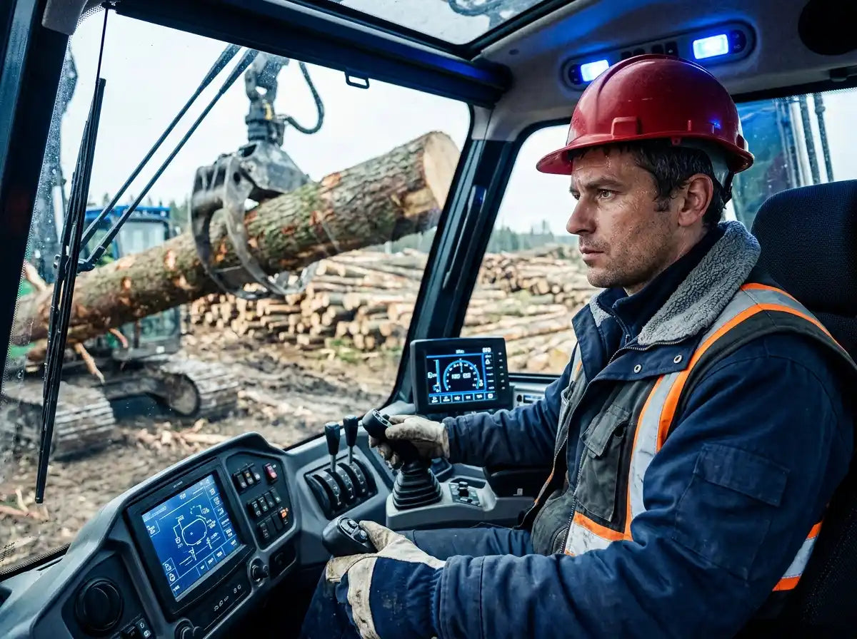Forestry Tractor-Manipulator Course