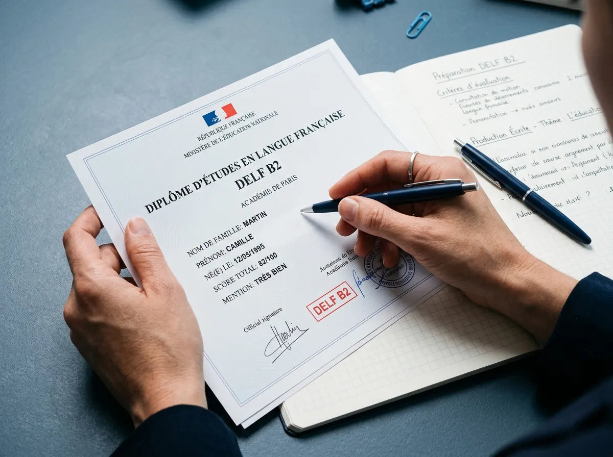 Online French Course B2. DELF preparation