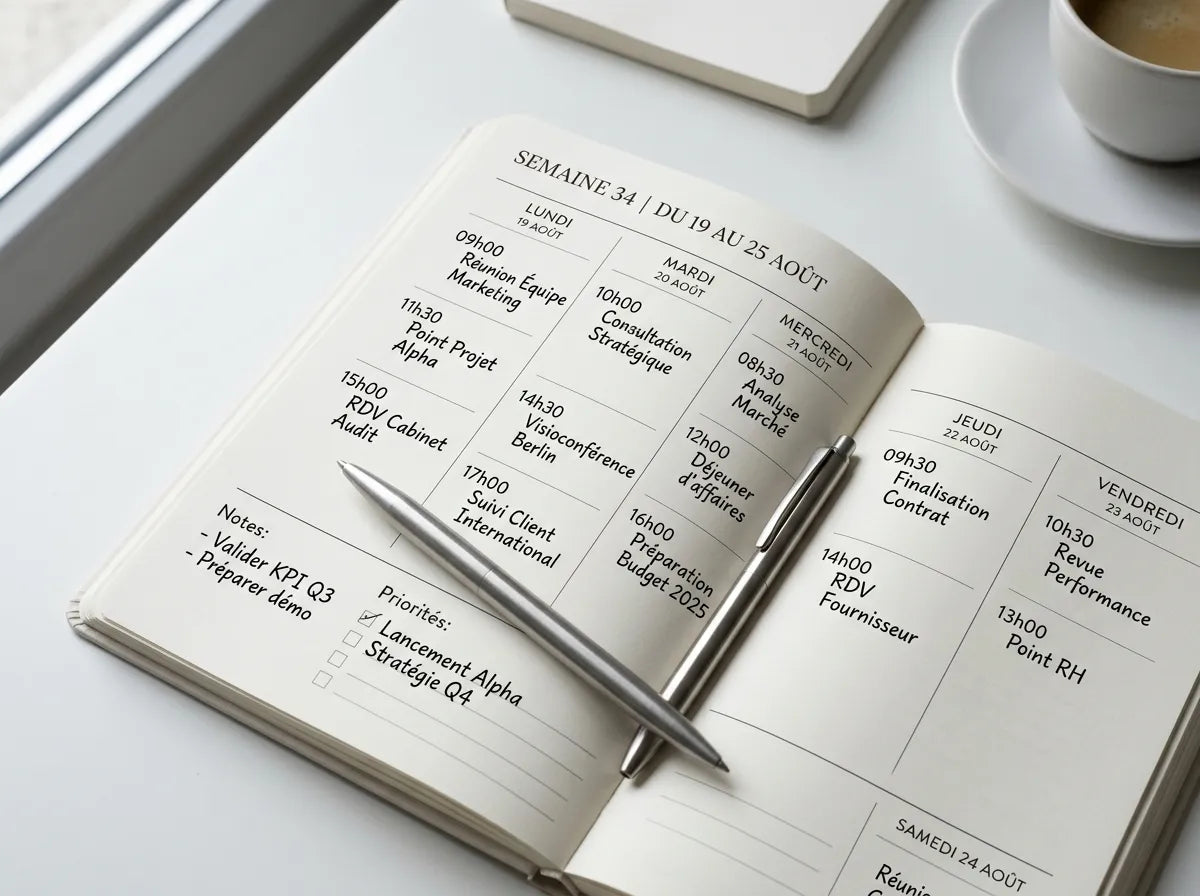 Practical Course to Organize the Business Agenda in a Foreign Language other than English (French)