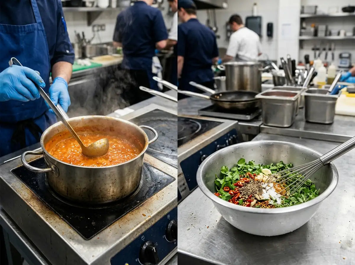 Curso de Salsas Frias y Calientes