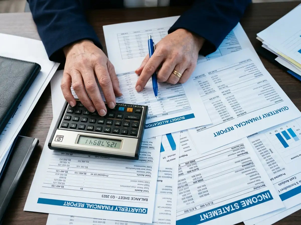 Course in Financial Mathematics Adapted to the General Accounting Plan