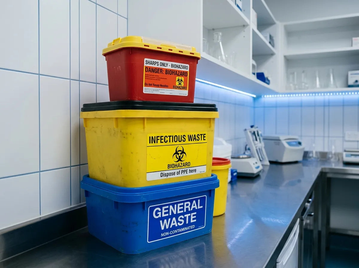 PACK 3 CURSOS OPOSICIONES TÉCNICO LABORATORIO: Laboratorio Clínico + Organización, Gestión y Seguridad en el Laboratorio + Gestión de Residuos Sanitarios (3 TITULACIONES UNIVERSITARIAS + 18 CRÉDITOS ECTS)