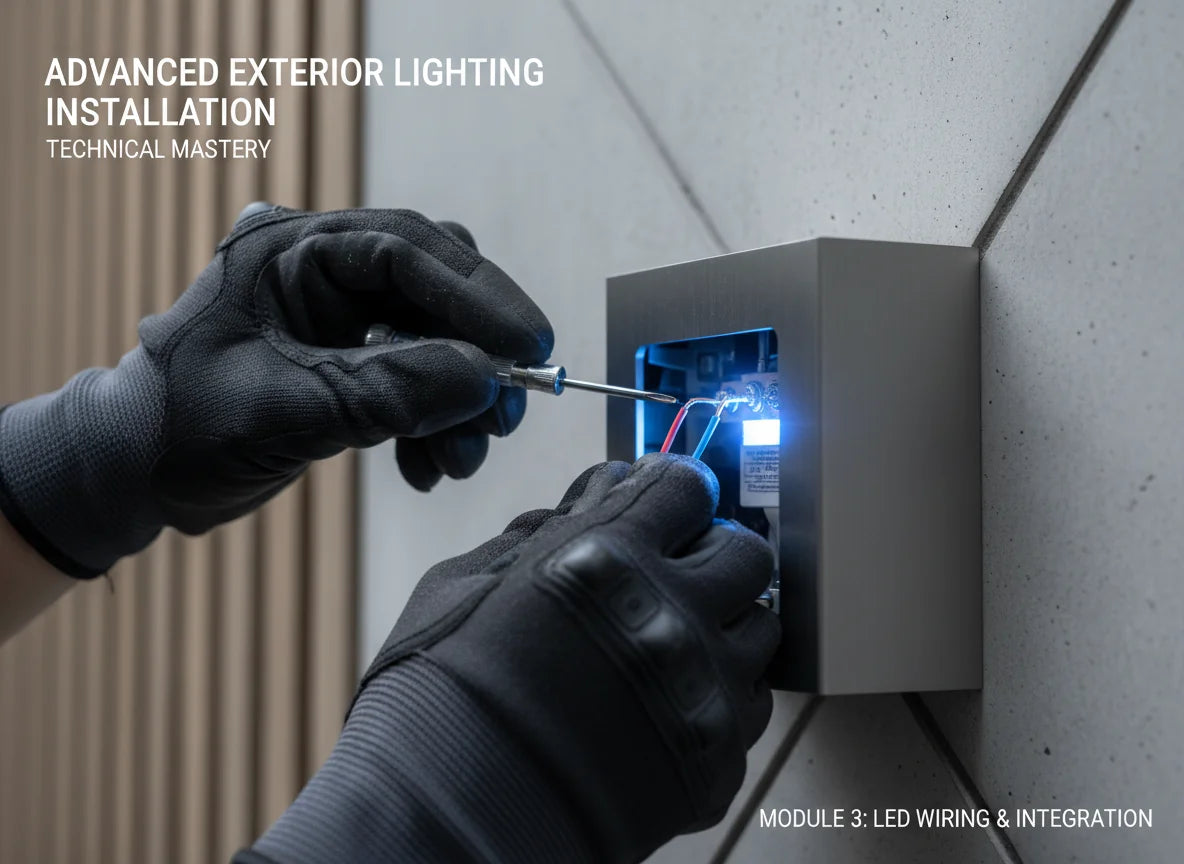 Curso Especialista en Instalación de Luminaria Led en Exteriores