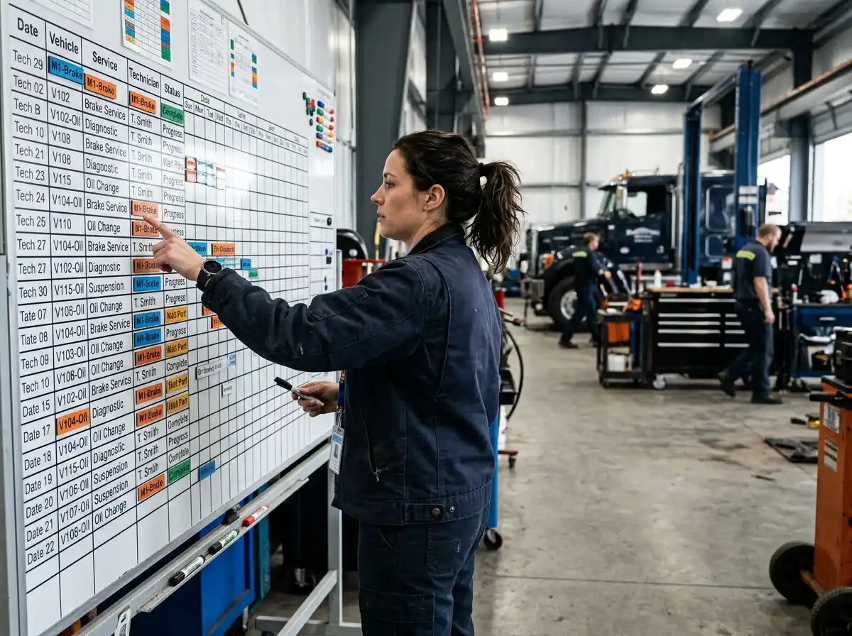 Course MF0137-3 Management and Logistics in Vehicle Maintenance