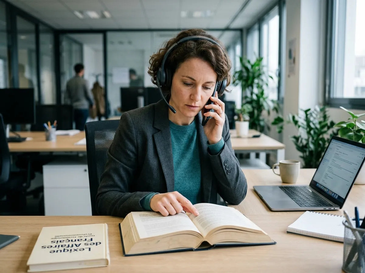 Course MF0977-2 Professional Foreign Language for Administrative Management in Customer Relationships (in French)