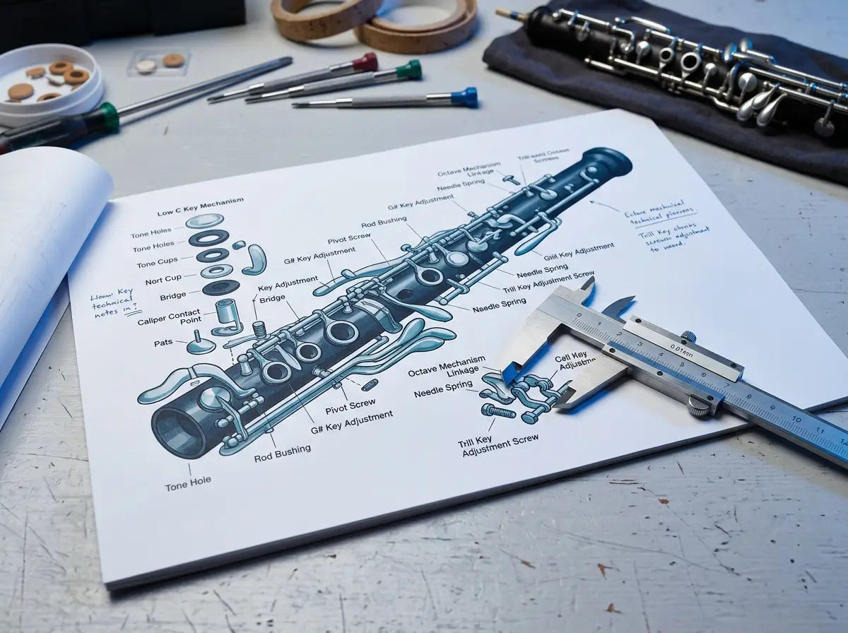 Course MF2110-2 Adjustment of Woodwind Instrument Mechanisms