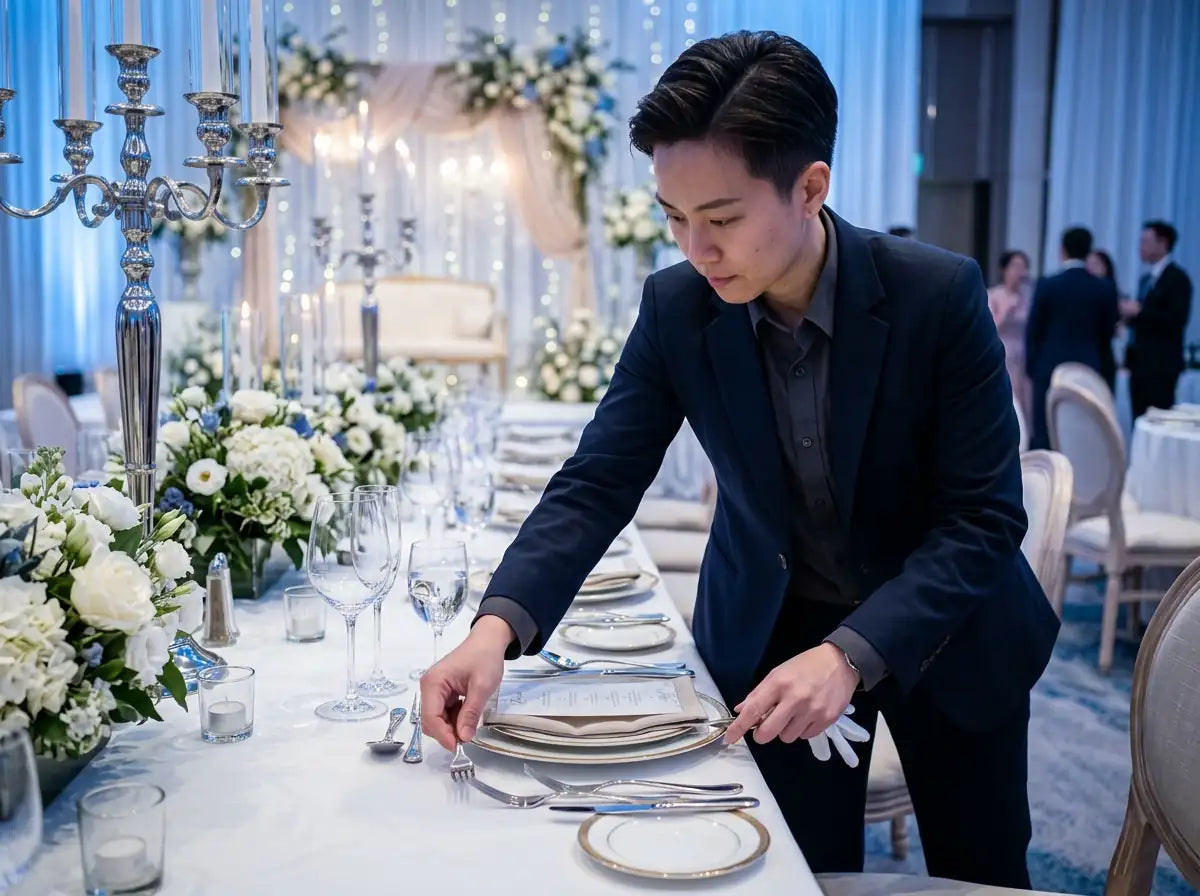 Professional Technical Course in Catering Service + Wedding Planner and Protocol Course (Double Degree)