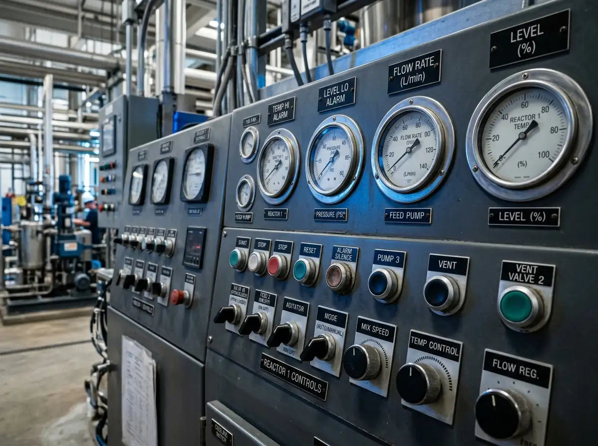 Course UF0118 Instrumentation and Control in a Chemical Plant