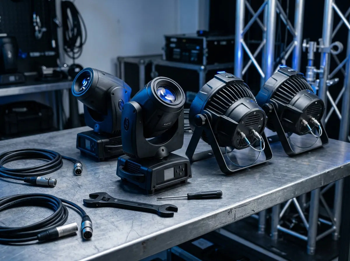 Course UF0788 Preparation for the Assembly of Show Lighting Equipment