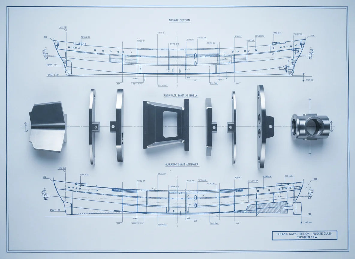 Course UF1016 Assembly, Exploded and Detail Drawings of Naval Structural Elements