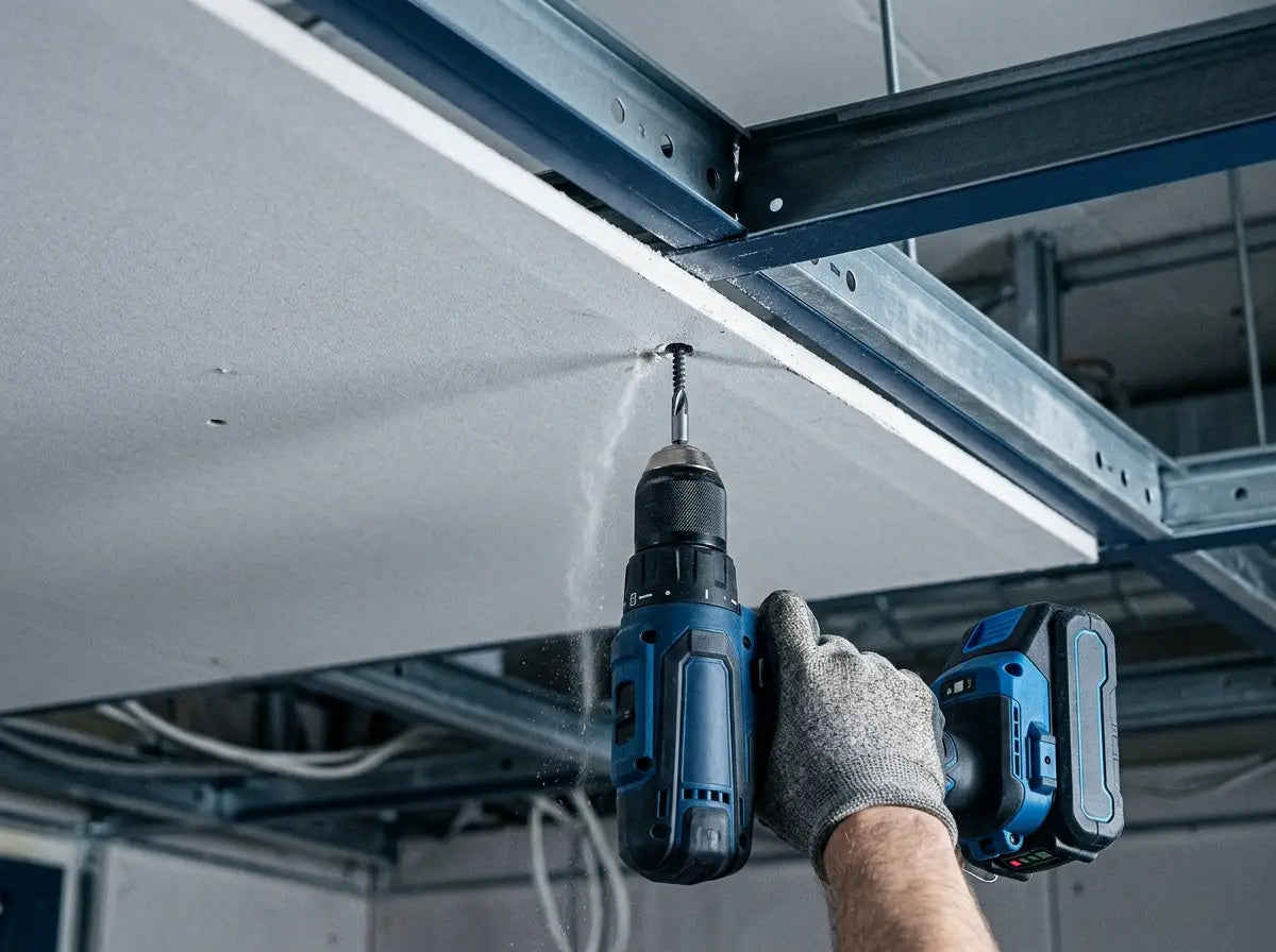Course UF1556 Simple installations of continuous and recordable false ceiling systems made of laminated gypsum board
