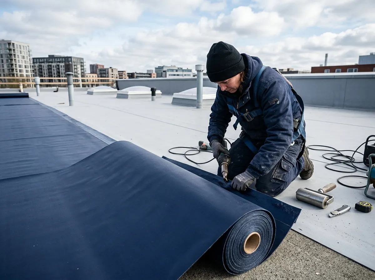 UF2334 Course Preparation of Flat Roof and Waterproofing Works